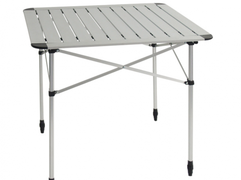 34210 Alu Rolltisch - Camping Tisch 4er