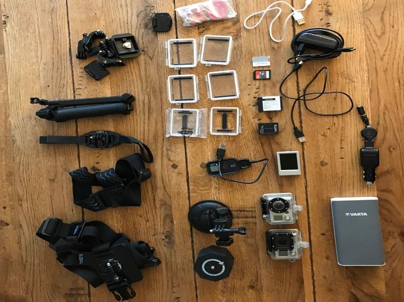 3046 GoPro Hero 5 Black - Komplettset