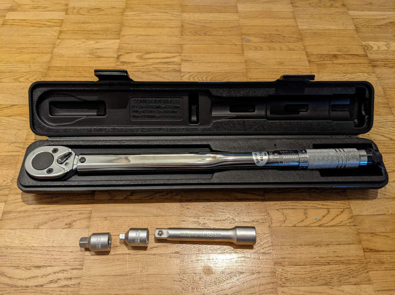 34626 Drehmomentschlüssel 1/2", 24-206NM