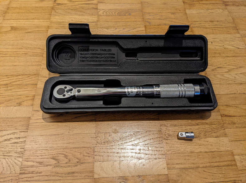 34627 Drehmomentschlüssel 1/4", 4-24NM