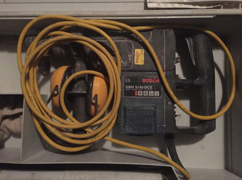 1988 Bosch Bohrhammer GHB 5/40 DCE