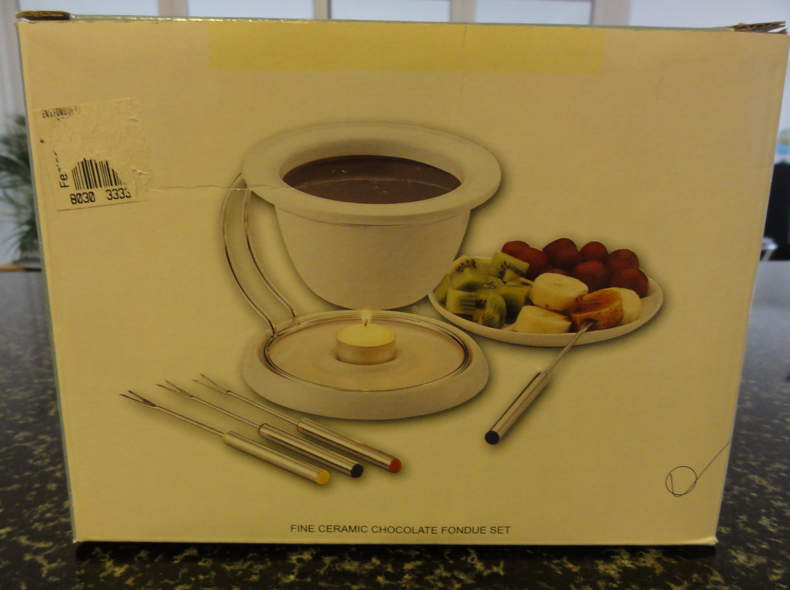 164 Schoggi - Fondue Set