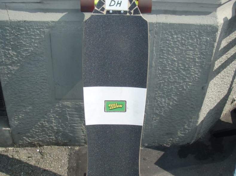 286 Longboard vom Rollladen
