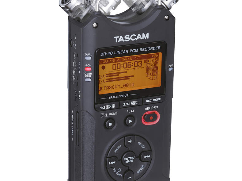 341 Audioaufnahmegerät Tascam DR-40