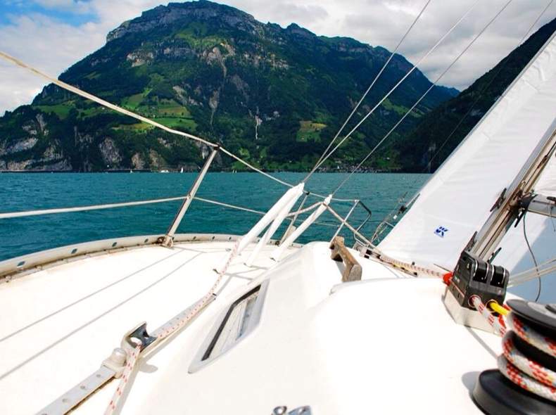 629 Segelyacht Zugersee