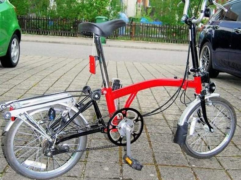 1705 Brompton Faltvelo / Klappvelo