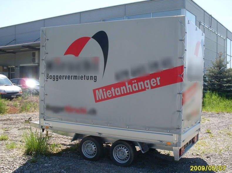 18286 Sachentransportanhänger gedeckt