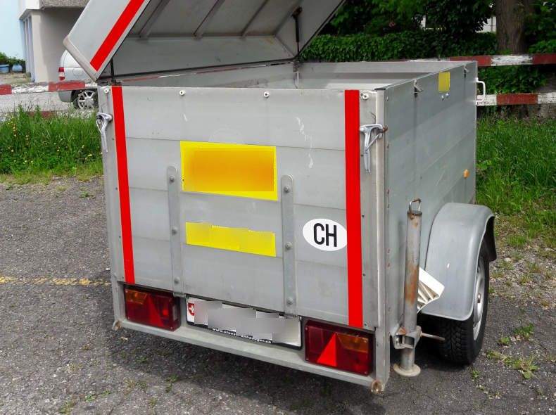 23356 Koffer-Sachentransportanhänger
