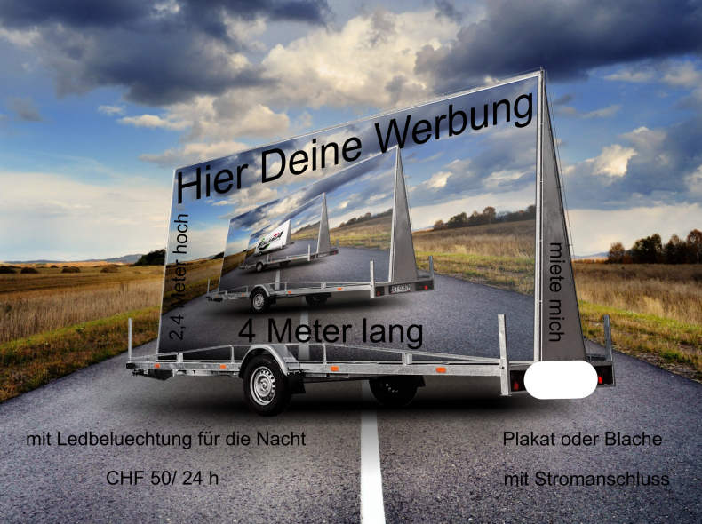 6006 Werbeanhänger