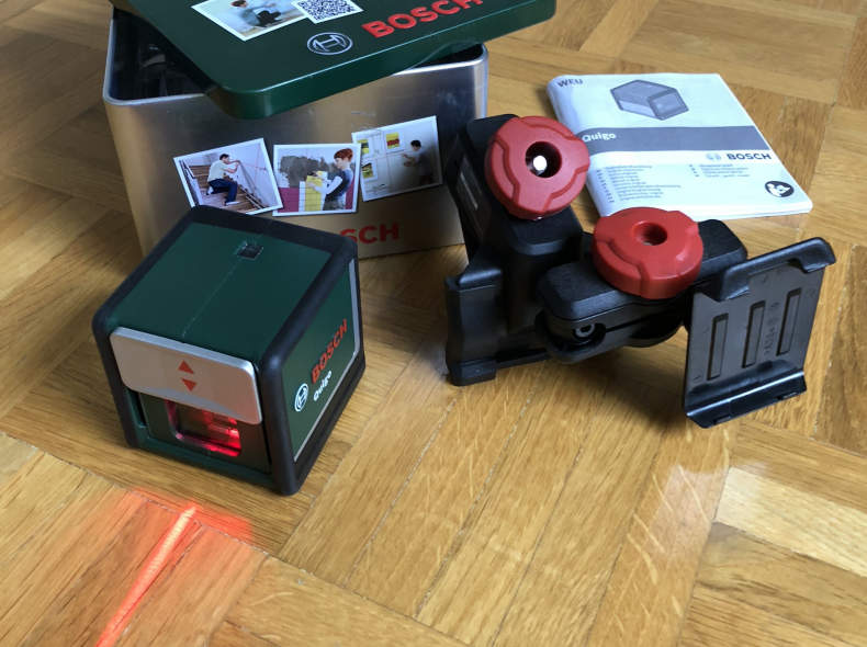 10012 BOSCH Laser Wasserwaage Quigo