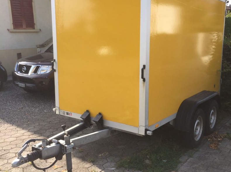 10299 Autoanhäger Koffer 2 Achser