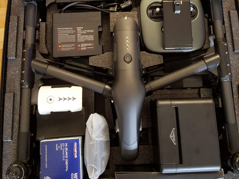 10877 Dji Inspire Pro&Phantom 4 mit Pilot