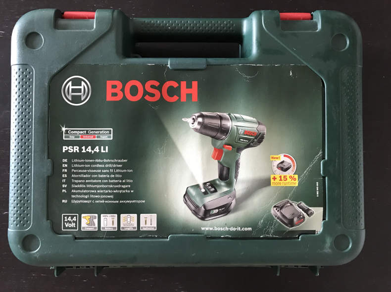 12173 Bosch PSR 14,4 Akku-Bohrschrauber