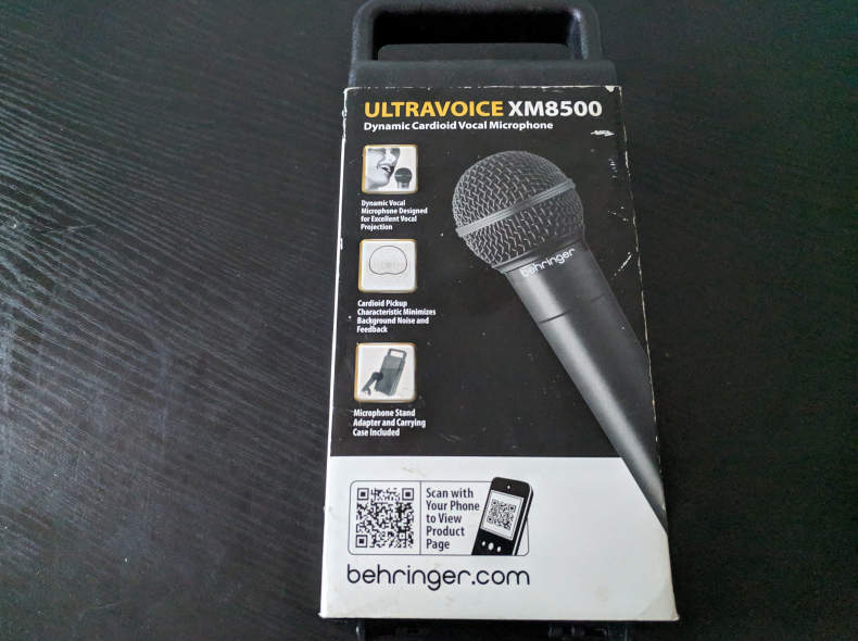 13029 Ultravoice XM8500 Mikrofon XLR