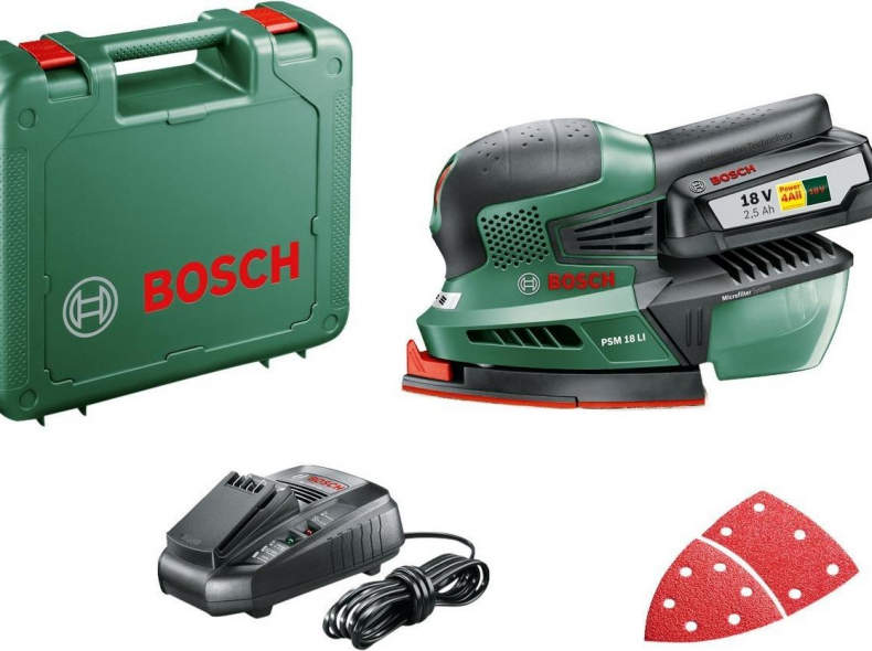 13186 Bosch DIY Akku-Multischleifer PSM