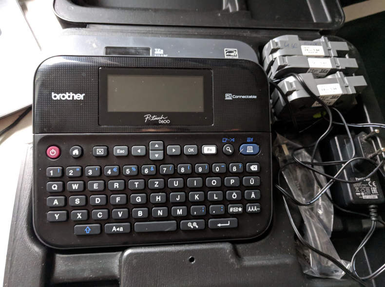 13342 Brother PT-D600VP Etikettiergerät