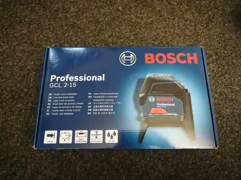 13642 Kreuzlinienlaser Bosch GCL 2-15