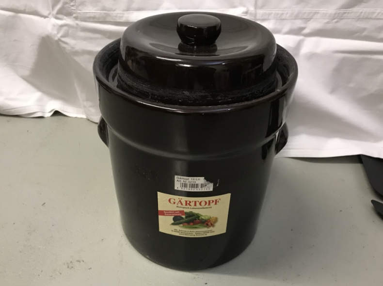 14717 Sauerkrauttopf / Gärtopf 10 Liter