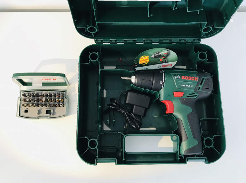 Bosch Psr 10 8 Li Akku Wechsel Sharely - Bosch PSR 10,8 LI HomeSeries Akku-B mieten