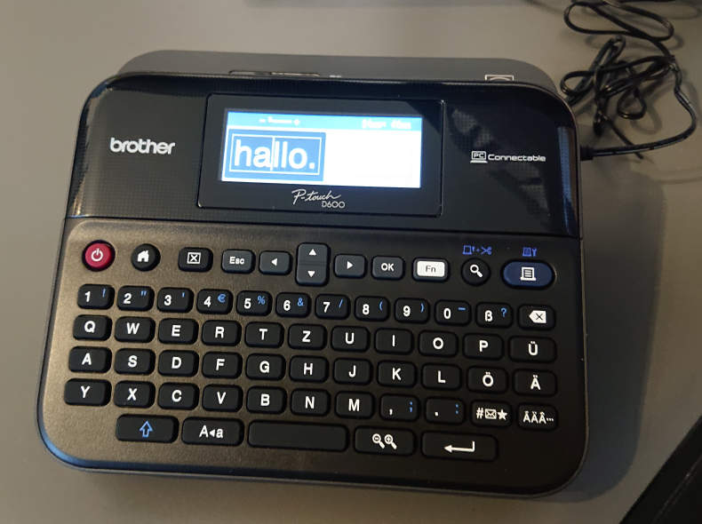 15416 Brother P-Touch D600