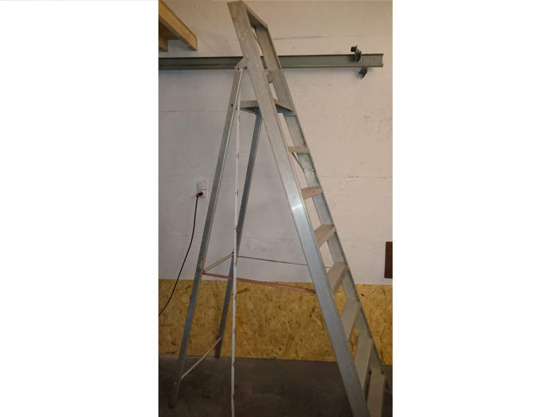 16126 Bockleiter aus Aluminium