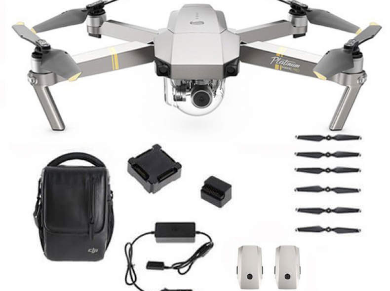 17422 DJI Marvic Pro Platinum Fly More