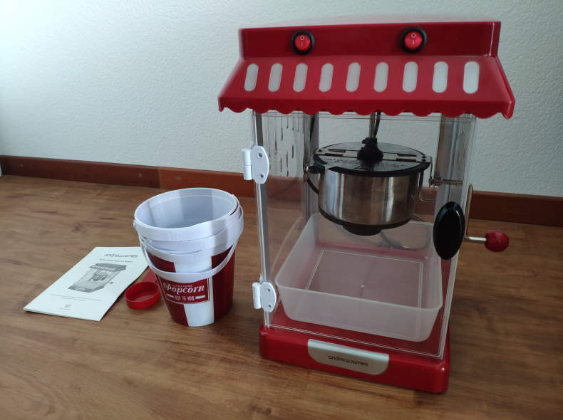 16573 Retro Popcornmaschine