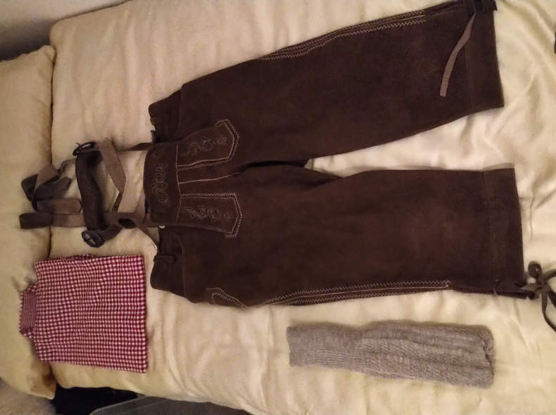 18794 Lederhose für Oktoberfest