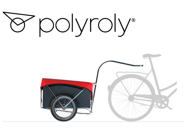 19334 Veloanhänger - polyroly CITY