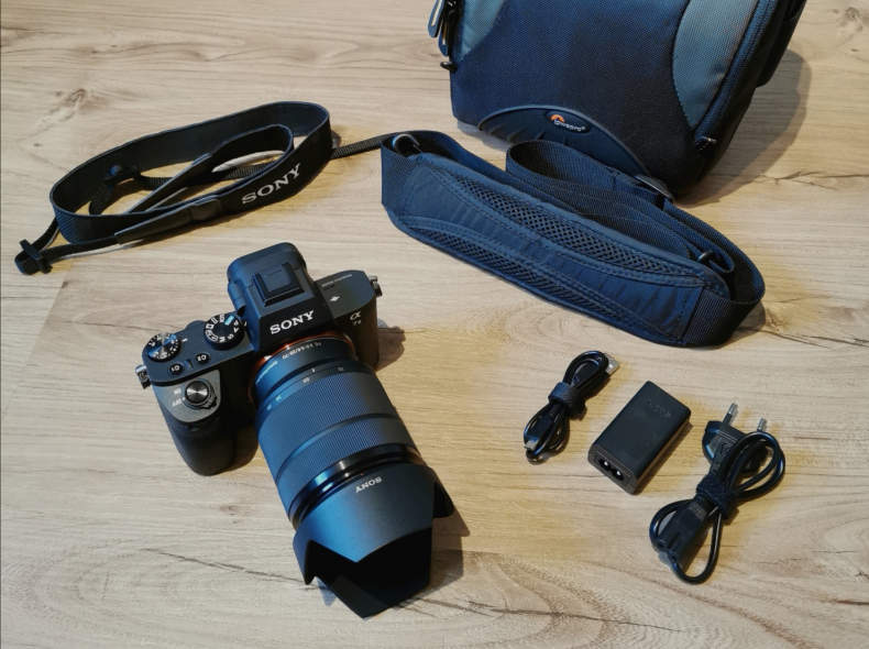 19343 Sony Alpha 7ii Kit - mit Zubehör