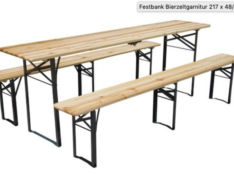 19548 Festbankgarnitur
