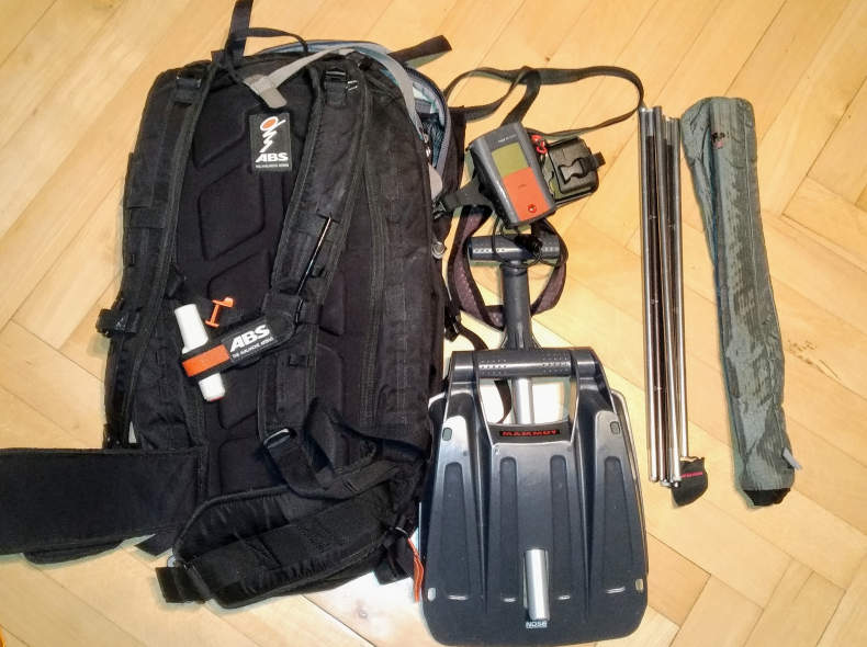 19663 LVS set, inkulsive ABS Rucksack
