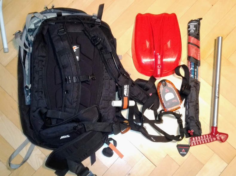 19664 LVS set, inkulsive ABS Rucksack, Sc