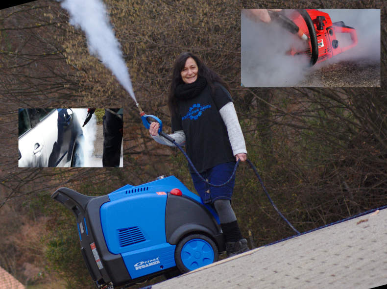 20327 Optima Steamer DMF Dampfreiniger