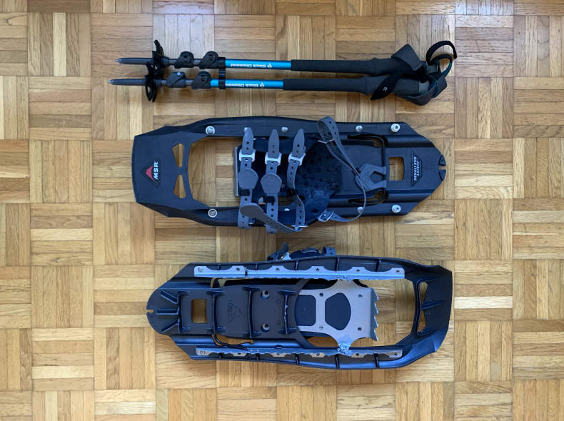 20353 MSR Schneeschuhe mit Stöcken #2