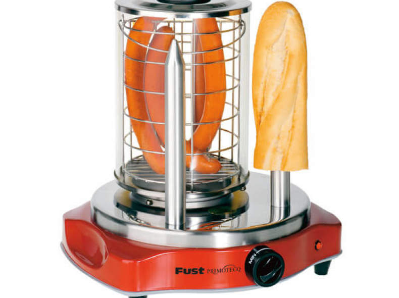 20420 Hot Dog-Gerät mit zwei Spiessen