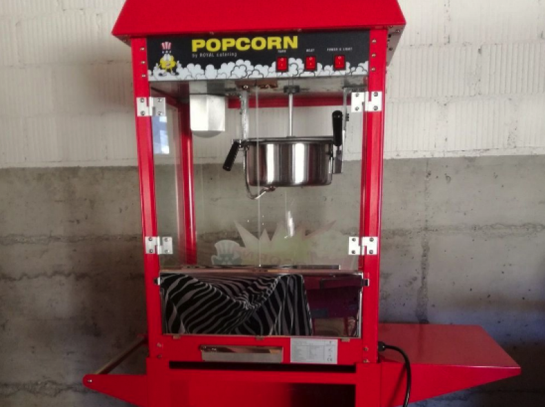 20661 Profi- Popcornmaschine mit Wagen