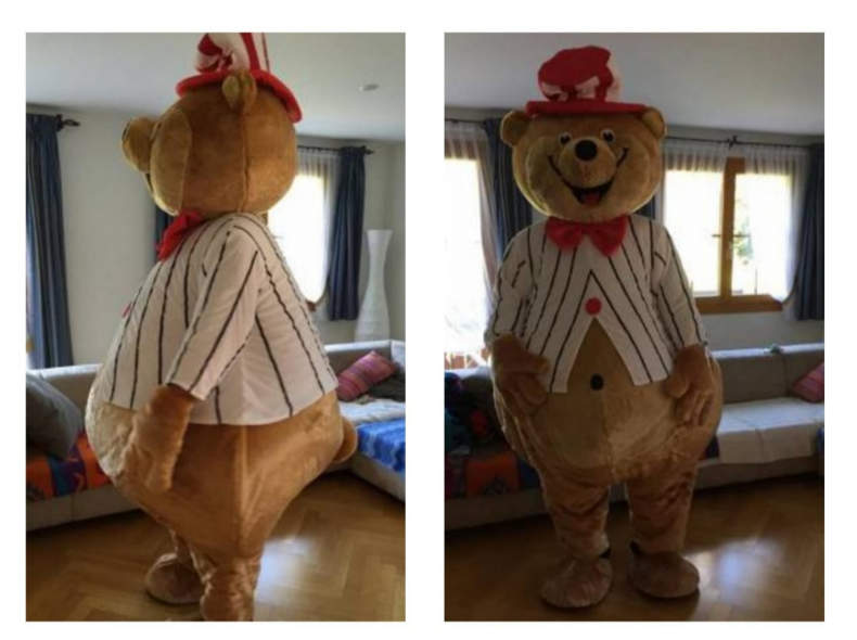 20926 Bär Bärenkostüm Zirkusbär Maskottch