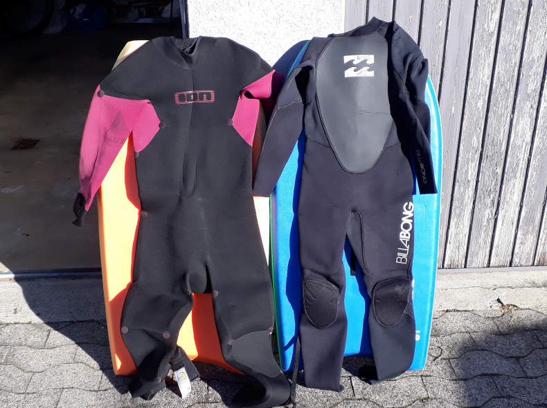 21019 Bodyboard (2Stk) und Neopren (2Stk)