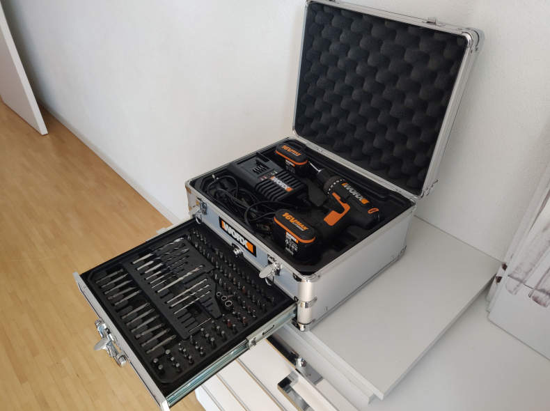 21902 WORX Akku Schrauber WA3529 Set