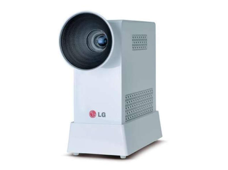 5977 Mobiler LED Beamer mit Batterie