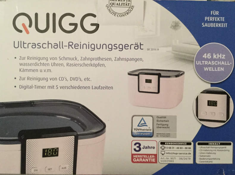 23683 Ultraschall Reinigungsgerät