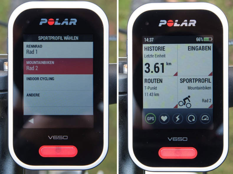 23694 Fahrradcomputer - Polar V650 N