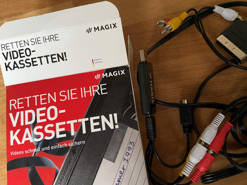 23934 Alte VHS-Videos retten
