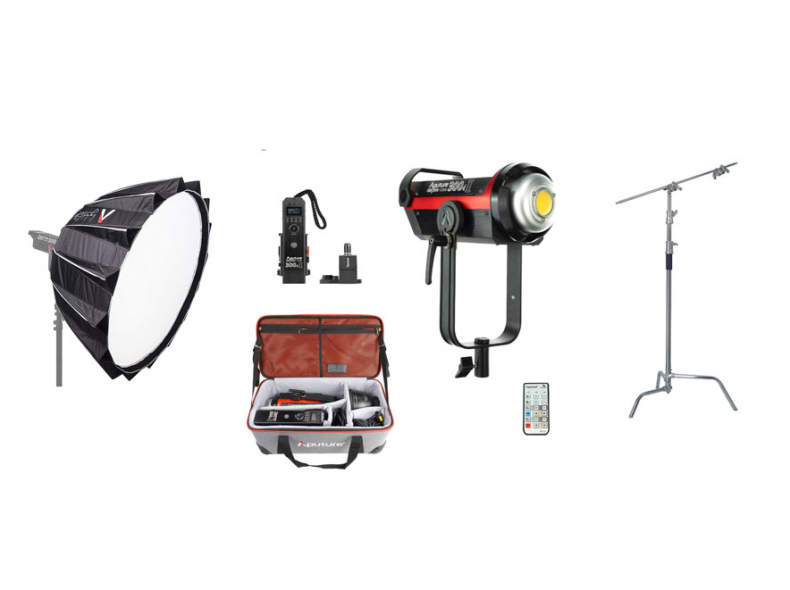 24141 Aputure C300D II KIT mit Softbox