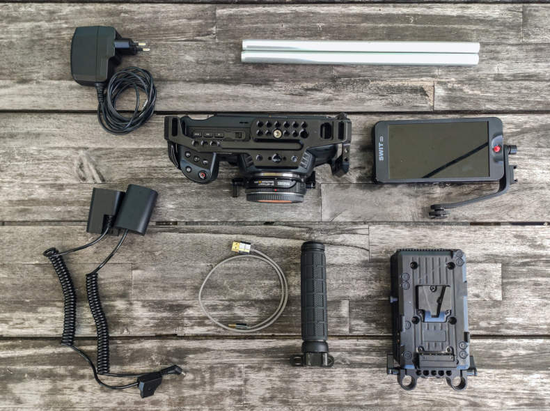 24239 Blackmagic Pocket Cinema Cam 4k Rig
