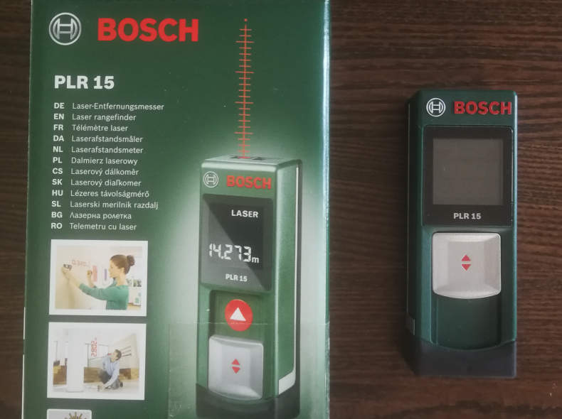 24552 Laser-Entfernungsmesser Bosch PLR15