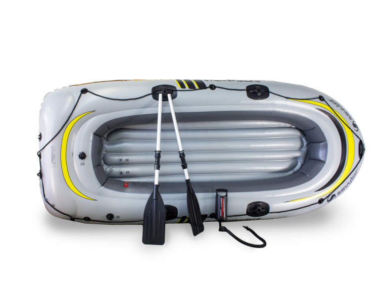 24748 Gummiboot mit Paddel (max. 4 Pers.)