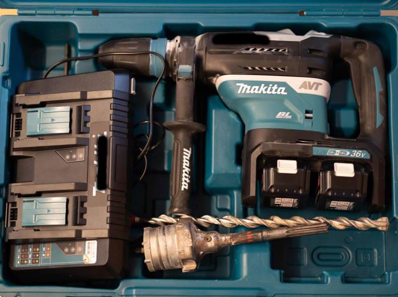 24773 Makita Abbruchhammer, Spitzmaschine