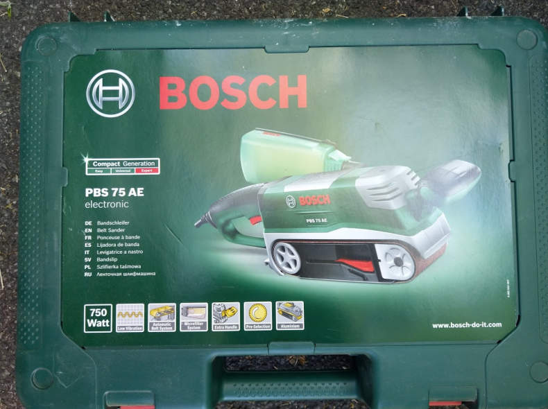 24835 Bandschleifer Bosch PBS 75AE